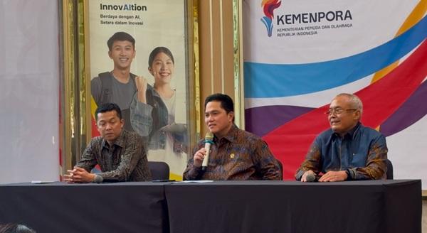 Gebrakan Menpora Erick Thohir, Cabut Permenpora Nomor 14/2024 dan Pangkas Jumlah Permen
