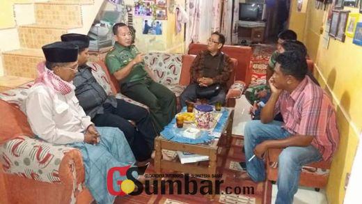 Perkokoh Silaturahmi, Dandim 0304 Agam Datangi Ninik Mamak dan Pemuda di Palupuah