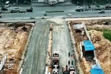 Telan Dana Rp7,6 Miliar, Akses Langsung Jalan Arifin Ahmad Pekanbaru Masuki Tahap Akhir