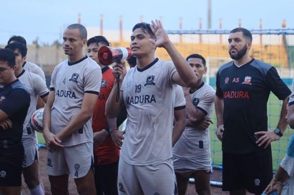Madura United FC Mohon Doa Suporter Dan Ingatkan Tidak Datang Ke Bandung