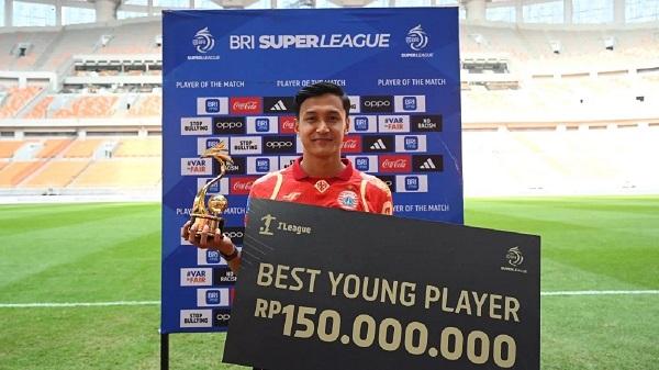 Jadi Best Young Player of The Season, Dony Tri: Tidak Menyangka