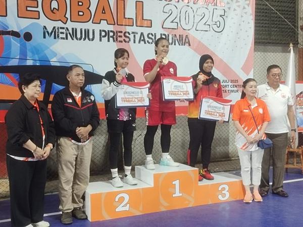 DKI Jakarta Masih Yang Terbaik di Kejurnas Teqball 2025, Indira Siap Bergabung di Pelatnas