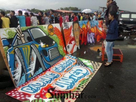 Ajang lomba graffiti. Ajang lomba graffiti.