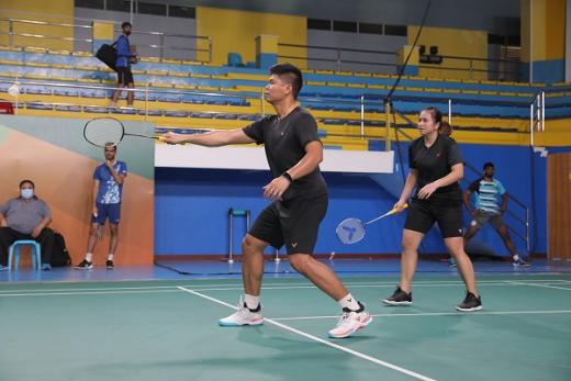 Adnan/Mychelle dan Rinov/Pitha Perkuat Komunikasi