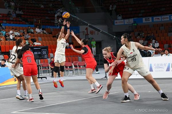 Kalah dari Filipina, Timnas Basket 3x3 Putri Indonesia Kurang Tenang