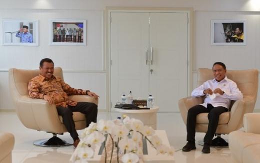 Temui Menpora Amali, Dubes RI untuk Portugal Laporkan Potensi Kerjasama Pengembangan Sepakbola di Tanah Air