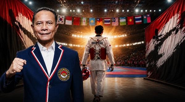 Asia Percaya Indonesia, PBTI Pimpinan Richard Tampubolon Jadikan Jakarta Panggung Takwondo Asia dan Dunia