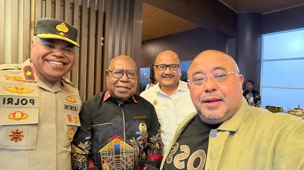 Habib Aboe Minta Polda Papua Tengah Perkuat Keamanan dan Dukung Ungkap Kasus Korupsi CBP Bulog