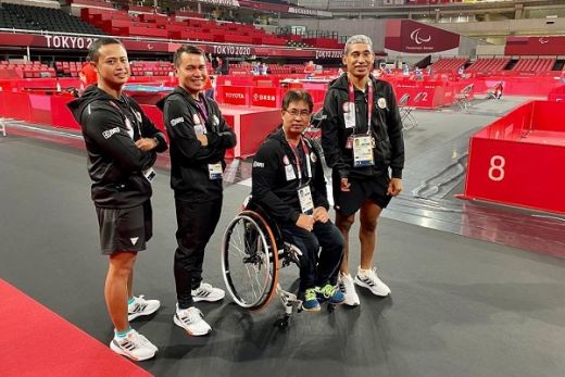 Tanggapan Pelatih Atas Penampilan Perdana Atlet Para Tenis Meja