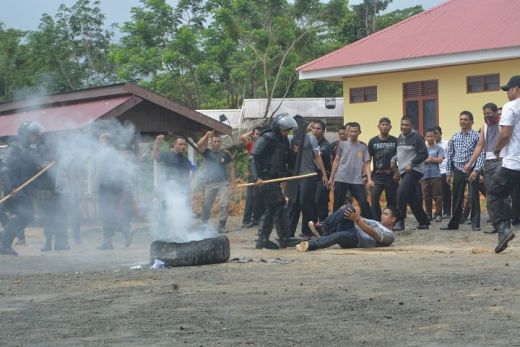 Mantapkan Tugas, Polres Mentawai Gelar Pasukan OPS Mantap Praja Pengamanan Pilkada Mentawai 2017