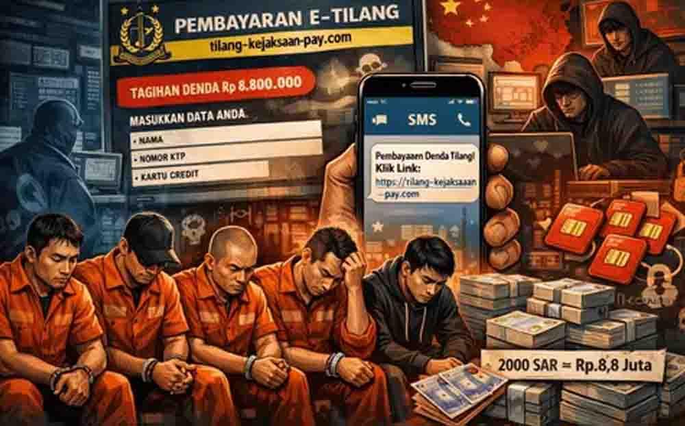 Waspada Gurita Phishing Lintas Negara, Ratusan Link Tilang Bodong Catut Institusi Kejaksaan