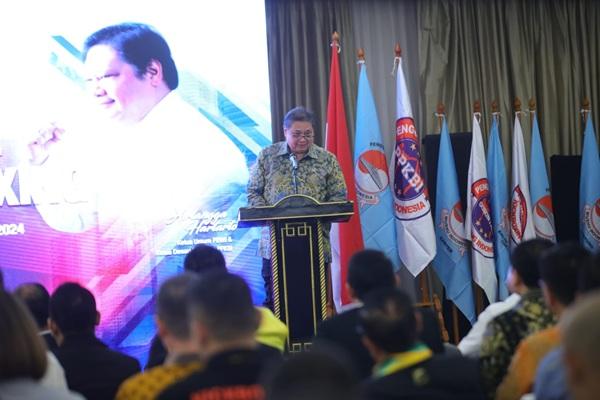 Airlangga Hartarto Sebut Pelatnas Jangka Panjang Anggaran Multiyears Langka Tepat