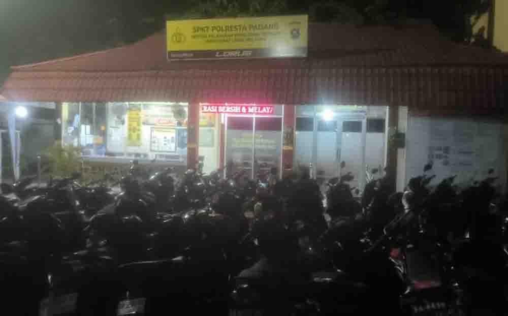 Operasi Patuh Singgalang: Polresta Padang Amankan Motor Tanpa STNK dan Knalpot Brong