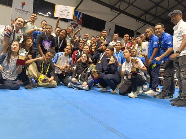 Jabar Raih Gelar Juara Umum Seleknas Tinju Piala Presiden 2025