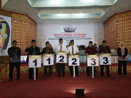 1 Wendra-Ennaidi, 2 Riza-Erwin, 3 Wandel-Fitria