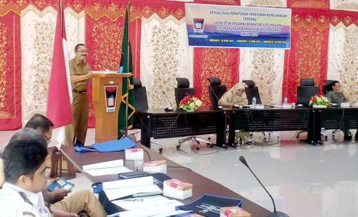 Kode Etik ASN Disosialisasikan, Isinya Pemkot Padang Butuh Pegawai Jujur dan Berintegritas Tinggi