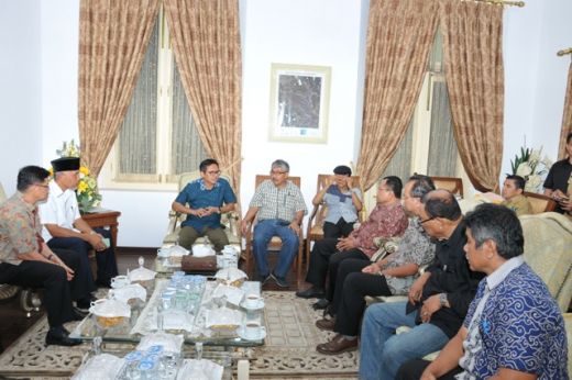 Bertemu dengan Tim Survey PWI, Gubernur: Sumatera Barat Siap Jadi Tuan Rumah HPN 2017