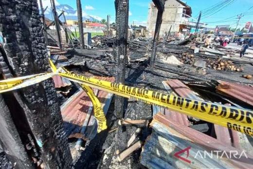 Tujuh Ruko di Agam Terbakar, Kerugian Capai Miliaran Rupiah