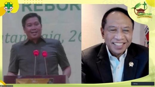 Menpora Amali Meminta Pemuda Katolik Bantu Pemerintah Hadapi Bonus Demografi