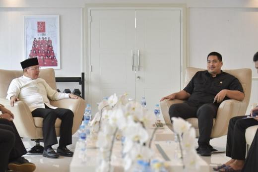 Gubernur Bengkulu Sampaikan Agenda Kepemudaan dan Keolahragaan Kepada Menpora Dito