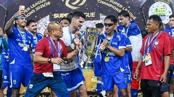 Persib Cetak Sejarah, Beckham Putra Tak Bisa Berkata Apa-apa