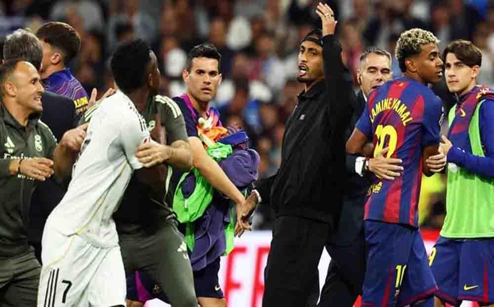 El Clasico Memanas, Vinicius Ledek Lamine Yamal: “Hari Ini Kamu Cuma Bisa Oper ke Belakang”