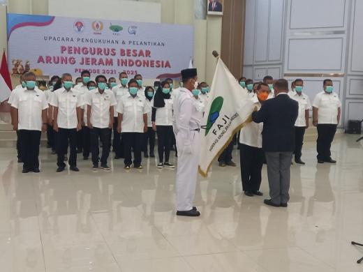 KONI Pusat Kukuhkan Kepengurusan Baru PB FAJI