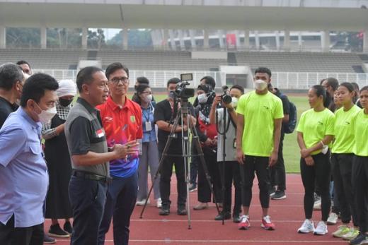 Menpora Amali Optimis Atletik Capai Target