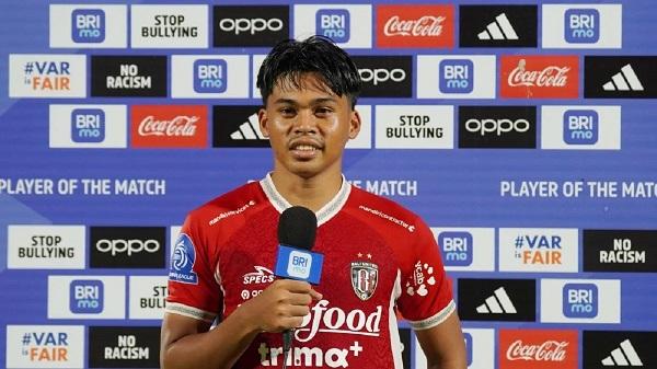 Penampilan Impresif Rahmat Arjuna Bawa Kemenangan Bali United