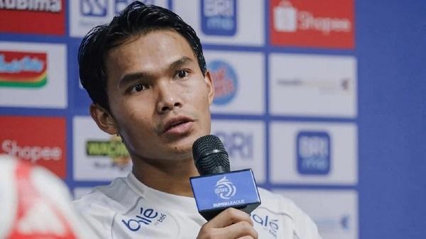 Akibat Kartu Merah, Rifky Dwi Akui PSM Hanya Andalkan Serangan Balik