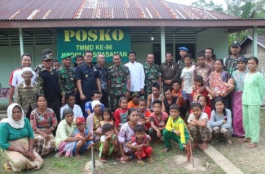 Serius Laksanakan TMMD di Pasaman, Danrem 032/Wirabraja Pujikan Aparat TNI