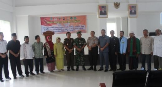 Lakukan Pertemuan Lintas Tokoh, Dandim Pasaman: Mari Bersama Tolak Komunisme dan Radikalisme