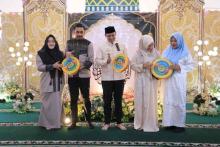Tabuh Rebana di Masjid Ar-Rahmat, Camat Tuah Madani Resmi Buka MTQ Sialang Munggu Pekanbaru