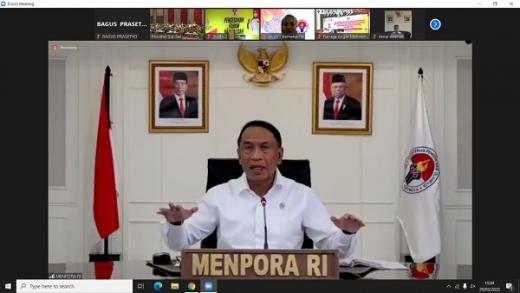 Ini Harapan Menpora Amali Pada Pelatihan Pencegahan Faham Radikalisme Tahun 2022