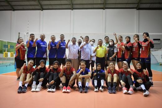 Ini Permintaan Menpora Amali Untuk Timnas Bola Voli Putra dan Putri