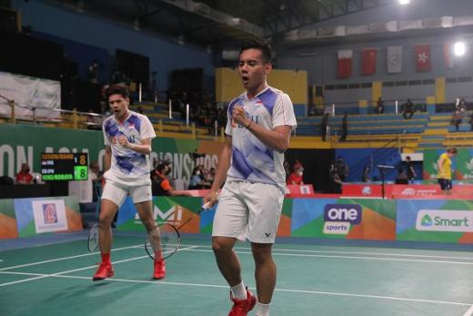 Pramudya/Yeremia Kalahkan Juara Dunia