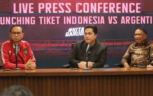 Butuh Anggaran 260 Miliar, Erick Ingin PSSI Jangan Sampai Rugi Secara Usaha dan Prestasi