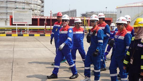 Kunker MWT ke FT Tanjung Gerem, Iwan Bule: Terus Kawal Urat Nadi Energi Negeri