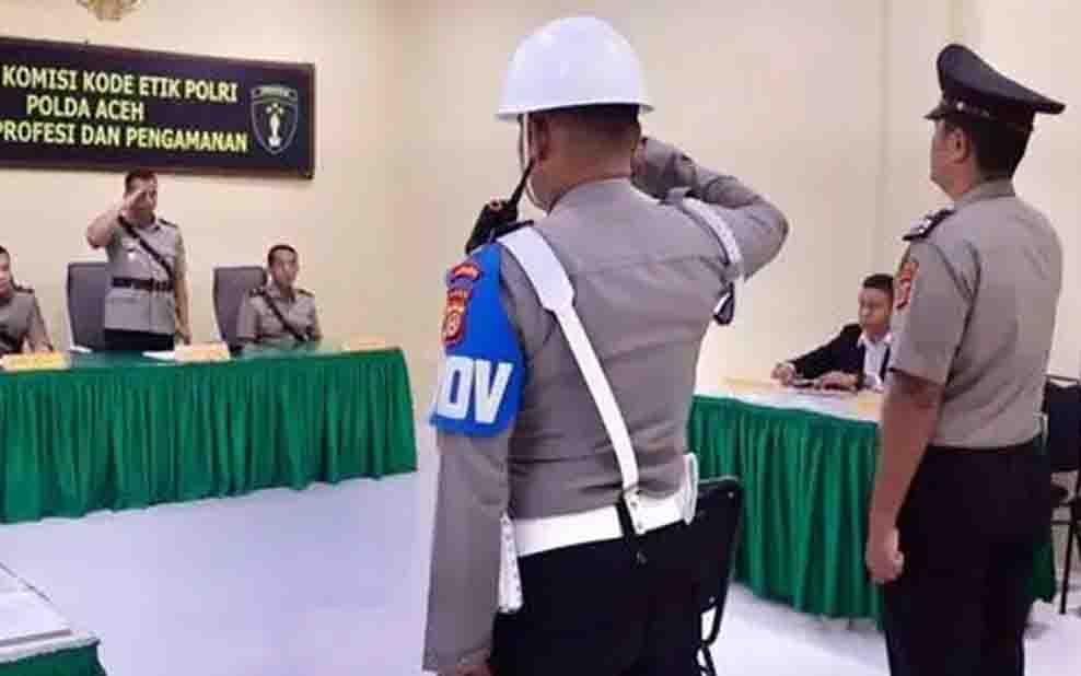 Gunakan Senjata Dinas untuk Merampok, Karier Briptu MZ Berakhir di Sidang Etik