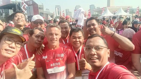 John Herdman Lari Bersama Ribuan Peserta Merdeka Run 2026 Sangat Spesial dan Unik