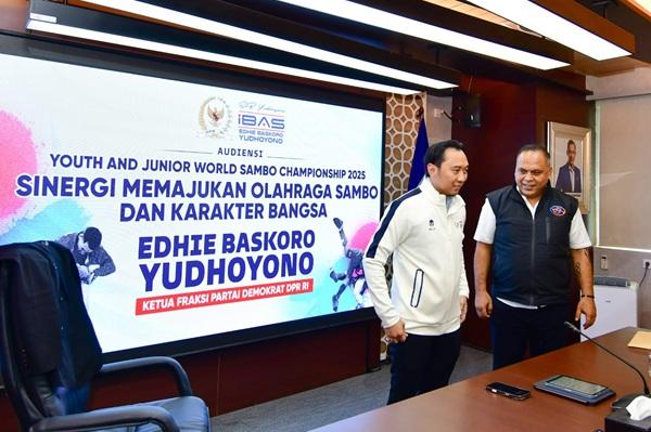 Ibas Dukung Kejuaraan Dunia Remaja dan Junior 2025, Krisna Bayu Apresiasi Menpora Erick Thohir