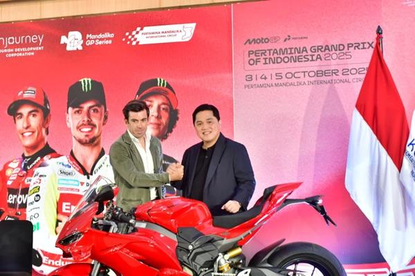 Menpora Erick Thohir Dukung Penuh MotoGP Mandalika Majukan Perekonomian Lewat Sport Tourism