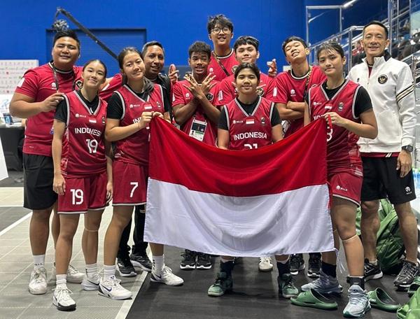 Timnas Basket 3x3 Putri Ulangi Prestasi di Asian Youth Games Bahrain 2025