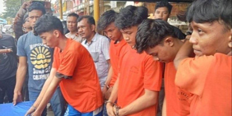 Korban Pingsan Usai Ditabrak, Komplotan Begal Medan–Binjai Diringkus
