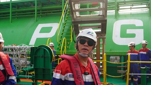 Menjaga Dapur Rakyat Terus Mengepul: Komut Pertamina Dorong Keandalan Pasokan LPG Tanjung Sekong