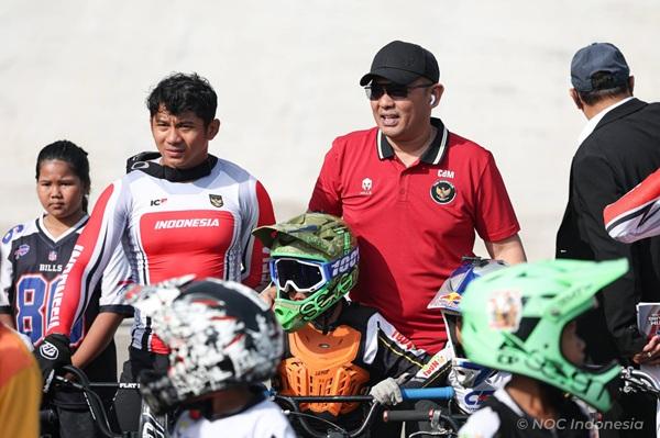 Peraih Emas BMX Hangzhou 2022 Ingin Tetap Berkontribusi, CdM Todotua Apresiasi Keseriusan Atlet