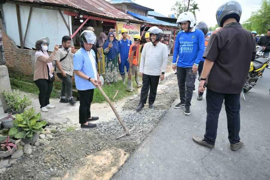 Akses Wisata Makin Mulus, Jalan Lingkar Danau Buatan Pekanbaru Segera Diaspal
