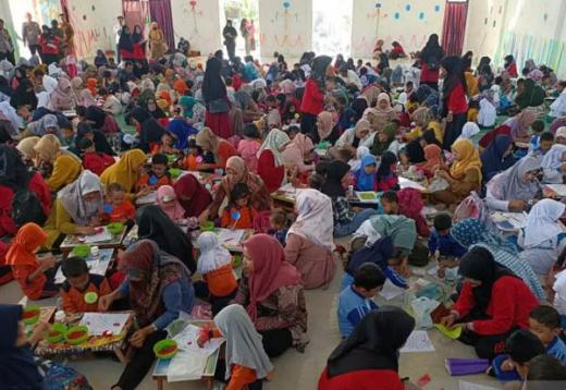 Himpaudi Payakumbuh Selatan Gelar Porseni Anak Usia Dini