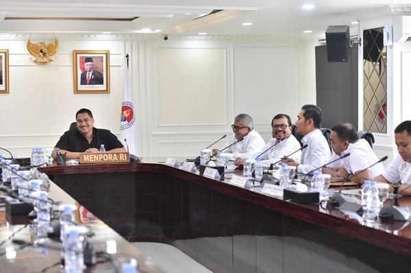 Menpora Dito Minta PB PON XXI Wilayah Aceh Hati-Hati dan Berikan yang Terbaik dalam Upacara Pembukaan