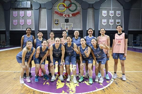 WartaPKU Timnas Basket Putri Indonesia.